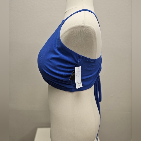 CACIQUE LANE BRYANT No-Wire Scoop-Neck Bikini Swim Top BRAND NEW - Picture 7 of 8